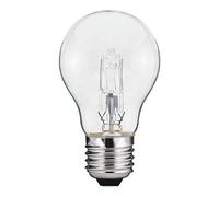NCC-Licht Ampoule halogène Eco - Forme de poire - A55 - 28 W = 34 W - E27 - Transparent - Intensité variable - Blanc chaud