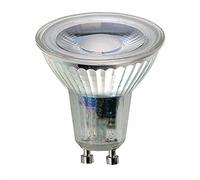 NCC-Licht Ampoule LED à réflecteur GU10 4,5 W 355 lm Blanc chaud 2700 K | Réflecteur LED en verre remplace les ampoules halogènes de 51 W avec culot GU10, angle d'éclairage 38°