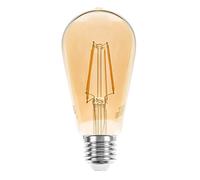 NCC-Licht Ampoule LED E27 2 W 200 lm Blanc chaud 2200 K | Ampoule LED en verre doré au look vintage, lumière confortable, idéale pour les espaces de vie