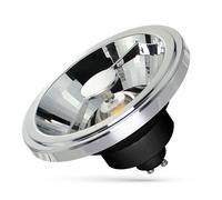 NCC-Licht Ampoule LED réflecteur AR111 12W COB GU10 Retrofit avec réflecteur 827 (2700 K blanc chaud, 15 °)