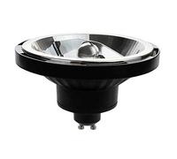 NCC-Licht Ampoule LED réflecteur noir AR111 SMD 12W GU10 840 blanc neutre 4000 K Flood 45°