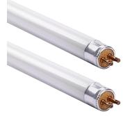 NCC-Licht Lot de 2 tubes fluorescents T4, 327 mm, 8 W, G5, 834, blanc chaud, 3400 K