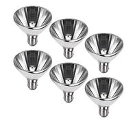 NCC-Licht Lot de 6 ampoules halogènes à réflecteur Aluline 50 W B15d R56 Blanc chaud 3000 K 10°