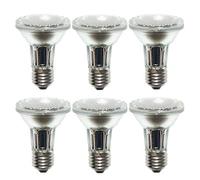 NCC-Licht Lot de 6 ampoules halogènes à réflecteur PAR20, 50 W, E27, 230 V, blanc chaud, intensité variable, faisceau large 30°