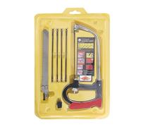 NCCHDZSW Scie À Métaux Multifonction Kit de Scie à Métaux avec Lames Interchangeables pour Le Camping, En Plein Air, Cuisine, Carreaux De Verre, Bois, Métal, Plastique
