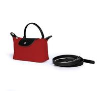 NCEDN Mini sac fourre-tout en cuir véritable pour femme - Sac à bandoulière léger et imperméable en nylon avec fermeture éclair et sangle réglable, sac à main élégant pour le travail, les voyages et