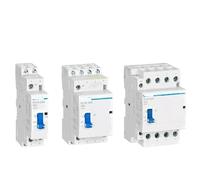 NCH8-25M contacteur 16A-63A NCH8-43M 20M 25M 32M 40M 63M, 24V 110V 230V 20A 25A 40A 63A NCH8 2NC, 3NO1NC, 1NO3NC, 1NO1NC, 2NO2NC, 4NO, 2NON(NCH8-25M,3NO1NC,220V)