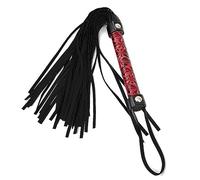 Ncheli Fouet Soft PU 51 cm pour Couples, Manche Ergonomique | Fouet soft PU 51 cm, manche ergonomique, idéal pour jeux intimes en couple.