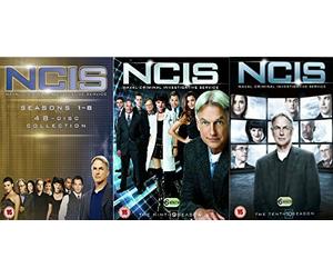NCIS (Naval Criminal Investigative Service) Complete TV Series DVD [60 Discs] Box Set Collection: Season 1, 2, 3, 4, 5, 6, 7, 8, 9 and 10 and Extras by Mark Harmon