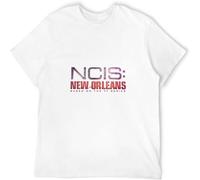 NCIS Orleans Neon Sign Men's Regular Fit T Shirt White M