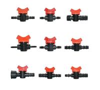 NCKPNHLQHY Miniature Shut Off Coupling Valve Connectors for 4/7 8/11 10/16/20/25mm Hose Garden Water Irrigation Pipe Adaptor (3685H) NCKPNHLQHY