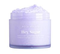 NCLA Beauty Hey Sugar All Natural Body Scrub - Moisturizing, Exfoliating Sugar Scrub - Shea, Cocoa, and Mango Butters - Birthday Cake - 8.8 oz