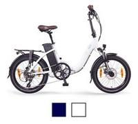 NCM Paris+ 20 e-bike, vélo électrique pliable - Blanc - Batterie 19Ah 684Wh - 130km d'autonomie - Puissance 36V 40Nm