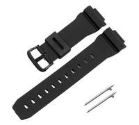 NCSAJCNX Bracelet de montre compatible avec Casio G-Shock GM-2100, GM-S2100, GA-2100, GM-5600/GA5600, bracelet de montre sport en silicone for homme, étanche(Black black)