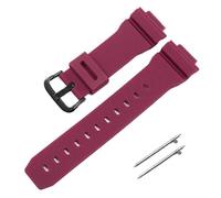 NCSAJCNX Bracelet de montre compatible avec Casio G-Shock GM-2100, GM-S2100, GA-2100, GM-5600/GA5600, bracelet de montre sport en silicone for homme, étanche(Red black)