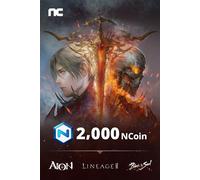 NCSoft 2000 NCoin Key EUROPE