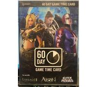 NCSoft 60 Day Game Time Card PC Jeu De City Of Heroes - Aucun Contenu El Am