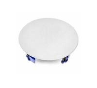 Power Dynamics Enceinte de plafond NCSS8 8" 40W 8Ω Grille métallique Fixation rapide Blanc