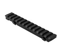 NcSTAR Ruger Mini 14 Picatinny Rail Mount-Black-GEN 2, Model:MRUBV2, 1.63" D x 0.84" W x 2.03" H