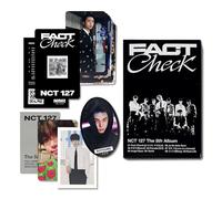 NCT 127 - NCT - 5TH ALBUM [Fact Check] (QR Ver.) Package + Imagecard + Sticker + Folding Paper + QR Card + Photocard + Polaroid + 2 Pin Badges + 4 Extra Photocards