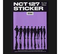 NCT 127 [ STICKER ] 3rd Album STICKER Ver. 1ea CD+72p Photo Book+1ea Folded Poster(On pack)+1ea Sticker+1ea Post Card+1ea Photo Card