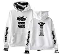 NCT Faux Deux Sweats à Capuche Kpop NCT Dream We Boom Sweatshirt Renjun Jisung Chenle Jeno HAECHAN Mark Jaemin Casual Manteaux Manches Longues Pullover Sweat Mode Pull Tops Femmes