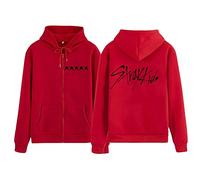 NCTCITY Femmes Zippé Sweat à Capuche Kpop Stray Kids Cardigan Manteau The 3rd Album 5-Star Hoodie Loisir Chemise E-Girl Y2K Gothique Harajuku Sweatshirts BangChan Hyunjin Han Felix