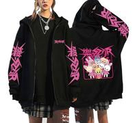 NCTCITY Femmes Zippé Sweat à Capuche Stray Kids 樂-Star Cardigan Manteau Hoodie Loisir Chemise E-Girl Y2K Gothique Harajuku Sweatshirts SKZ BangChan Changbin Hyunjin Han Felix I.N