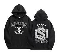 NCTCITY Homme Femme Sweat-Shirts à Capuche Loisir Pullover à Manches Longues Stray Kids Loose Jumpers Tops (S-Class) Imprimé BangChan Lee Know Changbin Hyunjin Han Felix Seungmin I.N