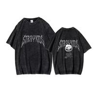 NCTCITY Homme Femme T-Shirt en Coton Stray Kids Animal Mignon Imprimé Basique Tee Shirt Délavé Vintage Harajuku Chemise Tops BangChan Lee Know Changbin Hyunjin Han Felix Seungmin I.N