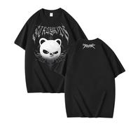 NCTCITY Homme Femme T-Shirt Tee Shirt Manches Courtes Unisexe Harajuku Chemise Tops Stray Kids Dominate World Tour BangChan Lee Know Changbin Hyunjin Han Felix Seungmin I.N