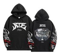 NCTCITY Hommes Femmes Sweat à Capuche Hip Hop Pullover Stray Kids Ate Jumpers Streetwear Haut BangChan Lee Know Changbin Hyunjin Han Felix Seungmin I.N