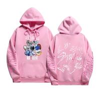 NCTCITY Hommes Femmes Sweat à Capuche Loisir Pullover à Manches Longues Kpop Stray Kids Jumpers MAXIDENT Streetwear Haut SKZ BangChan Lee Know Changbin Hyunjin Han Felix Seungmin I.N