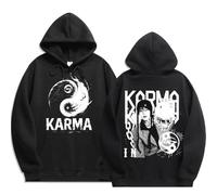 NCTCITY Hommes Femmes Sweat à Capuche Stray Kids Karma Imprimé Pullover Jumpers Streetwear Haut BangChan Lee Know Changbin Hyunjin Han Felix Seungmin I.N