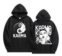 NCTCITY Hommes Femmes Sweat à Capuche Stray Kids Karma Imprimé Pullover Jumpers Streetwear Haut BangChan Lee Know Changbin Hyunjin Han Felix Seungmin I.N