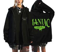 NCTCITY Hommes Femmes Zippé Sweat à Capuche Stray Kids Cardigan Manteau Manche Longue Maniac Impression Hoodie Loisir Chemise Loose Y2K Sweatshirts Hyunjin Han Felix Seungmin I.N
