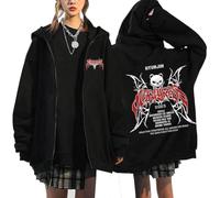 NCTCITY Zippé Sweat à Capuche Cardigan Manteau Hoodie Animal Mignon Imprimé E-Girl Y2K Gothique Harajuku Loisir Sweatshirts Stray Kids World Tour Hyunjin Han Felix Seungmin I.N