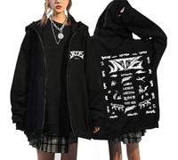 NCTCITY Zippé Sweat à Capuche Stray Kids Ate Cardigan Manteau Hoodie Loisir Chemise E-Girl Y2K Gothique Harajuku Sweatshirts BangChan Lee Know Changbin Hyunjin Han Felix Seungmin I.N