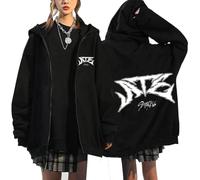 NCTCITY Zippé Sweat à Capuche Stray Kids Ate Cardigan Manteau Hoodie Loisir Chemise E-Girl Y2K Gothique Harajuku Sweatshirts BangChan Lee Know Changbin Hyunjin Han Felix Seungmin I.N