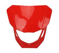 NCTPICLC Antibrouillard Ensemble Phares Moto Accessoires Phares LED Pièces Rénovation Pour WR250F WR450F YZ250F YZ450F 2015-2019(Red lamp housing)