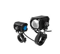 NCTPICLC Antibrouillard Phare LED Moto Feux Croisement Blanc Jaune Rouge Pour Voiture VTT Scooter Antibrouillard Lampe Auxiliaire Travail