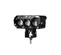 NCTPICLC Antibrouillard Projecteur LED Pour Moto Phare Voiture Double Couleur Antibrouillard Éclairage Auxiliaire Travail 200 W(1 Piece White Yellow)