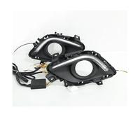 NCTPICLC Brouillard 2PCS Pour Mazda 6 2013 2014 2015 2016 Pour Atenza Phare Antibrouillard LED Feu Jour Jaune Clignotant Lampe 12V Décoration Voiture DRL Feux brouillard(White yellow blue)