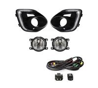 NCTPICLC Brouillard Phare Antibrouillard Étanche Pour Mitsubishi Pour Lancer 2015 2016 2017 Feux De Jour À LED Clignotants Accessoires Voiture Feux brouillard(DRL Fog Halogen)