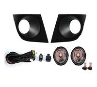 NCTPICLC Brouillard Pour Nissan Pour Tiida 2007 2008 2009 2010 2011 Phares Antibrouillard À LED Cadre Capot Accessoires Voiture Étanches Gauche Droite Feux brouillard(LED Yellow Set)