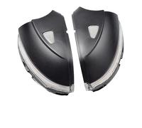 NCTPICLC Indicateur De Miroir Dynamiques Clignotant Clignotant Latéral Dynamique À LED Rétroviseur Intérieur Compatible Pour VW Pour Scirocco Pour MK3, Pour Passat B7 CC Pour EOS(Blue-Yellow)