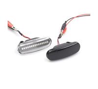 NCTPICLC Indicateur De Miroir Dynamiques Clignotant Lot 2 Feux Position Latéraux Dynamiques À LED Avec Répétiteur Pour Fiat Pour Panda 169 Pour Grande Pour Punto Pour Inkl Pour Evo(A)