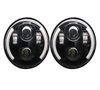 NCTPICLC Lot 2 Projecteurs Phares À LED 5,75 Pouces Pour TRIUMPH Pour Scrambler Pour Speed pour Triple Pour Thunder Pour Commander Pour Storm 5 3/4". Phare(2pcs A)