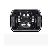 NCTPICLC Phare Avant Phares Phare 5x7 55W Pour Cherokee Pour XJ Pour Patrol Y60 Pour Camion 4x4 Avec Clignotant Simple DRL LED Phares Pour Tout-terrain Rectangulaire Carré LED(1X headlight C)