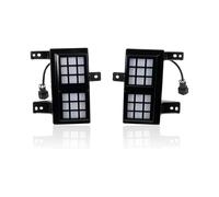 NCTPICLC Phare Avant Phares Pour Jetour Pour Traveller T2 2023 2024 2025 Feu Antibrouillard LED Feux Jour Accessoires De Voiture(2PCS Set)